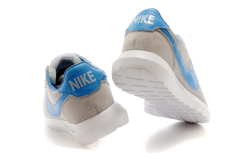 nike roshe run 2015 cuir maille olympique gris bleu (3)